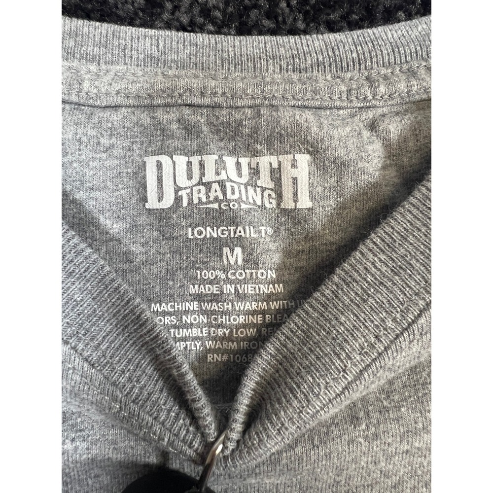 Duluth‎ Trading Co. Longtail T Long Sleeve Crew Neck Shirt Mens Medium - Picture 4 of 4